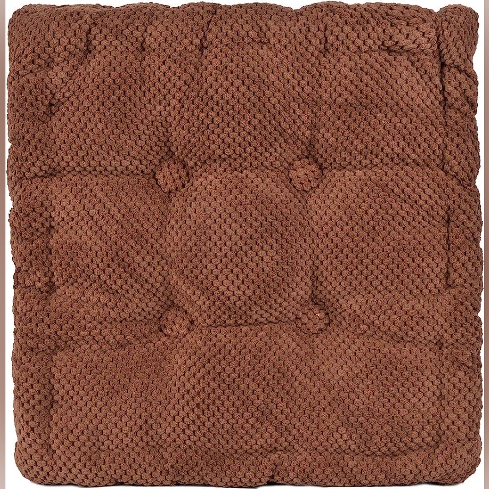 Large Indoor/Outdoor Pineapple Fleece Seat Pads Square Epe Chair Pillow Non-Slip